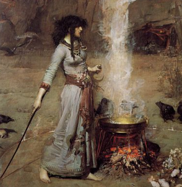 Painting by John William Waterhouse, 1886, via Wikimedia Commons.